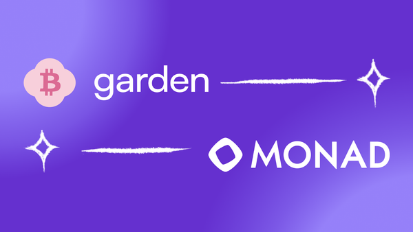 Bridge Bitcoin to Monad in Seconds